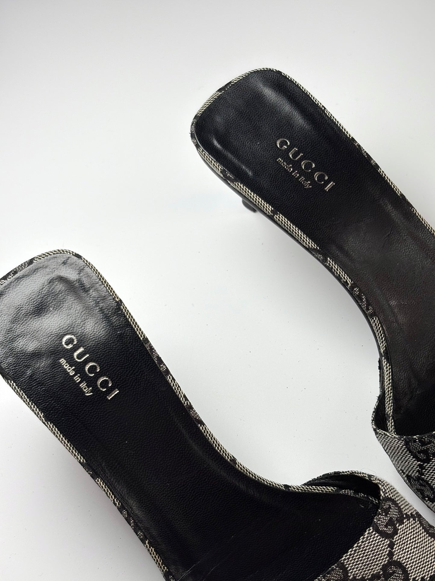 Gucci Supreme Monogram Canvas Mule