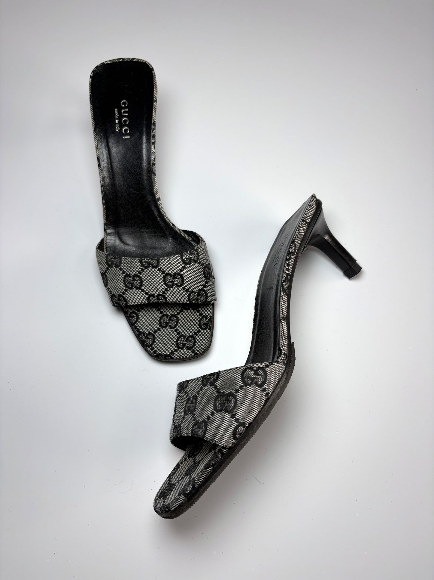 Gucci Supreme Monogram Canvas Mule