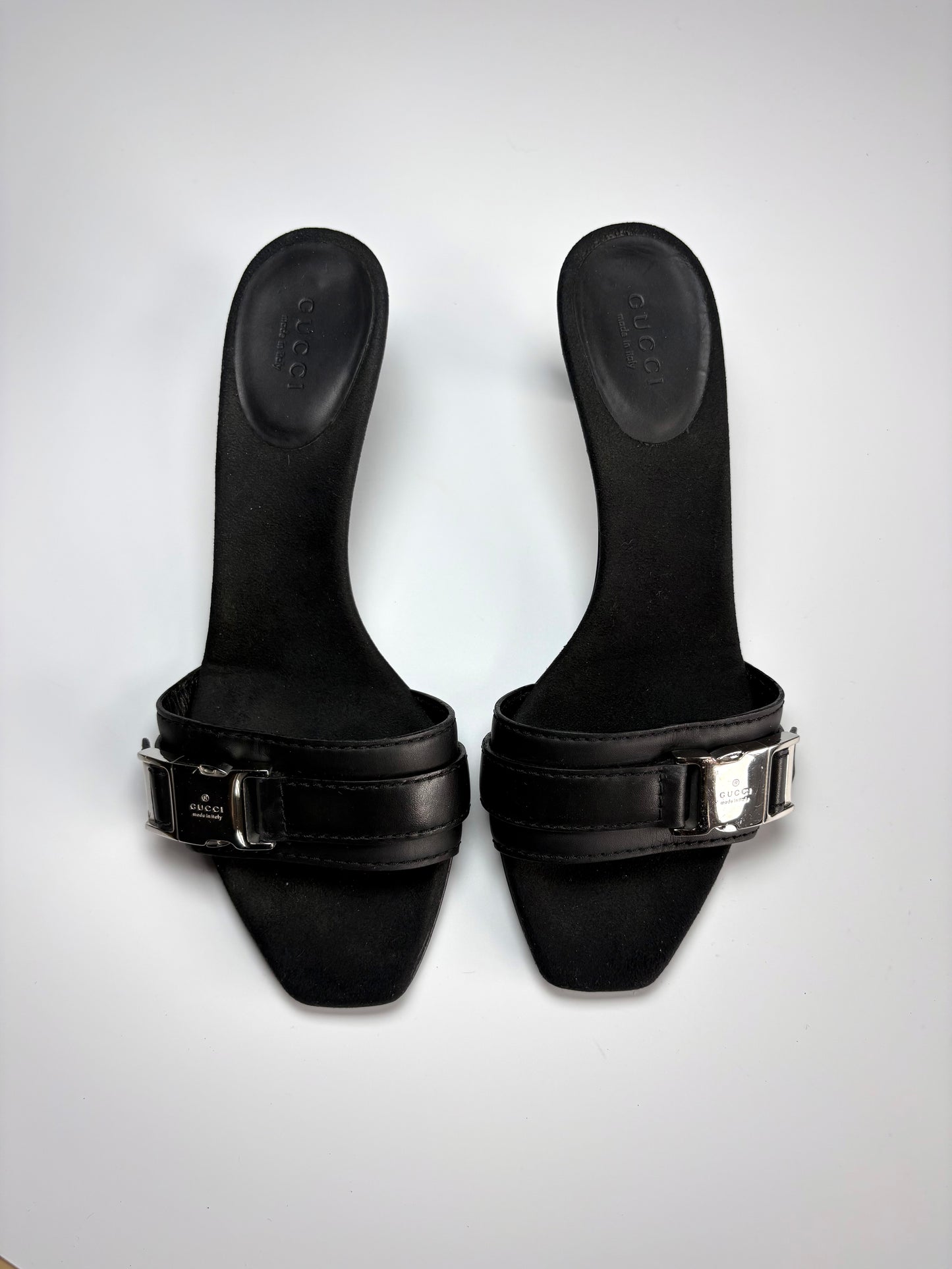 Gucci Buckle Mule