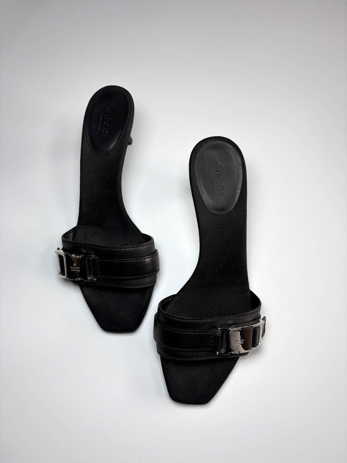 Gucci Buckle Mule