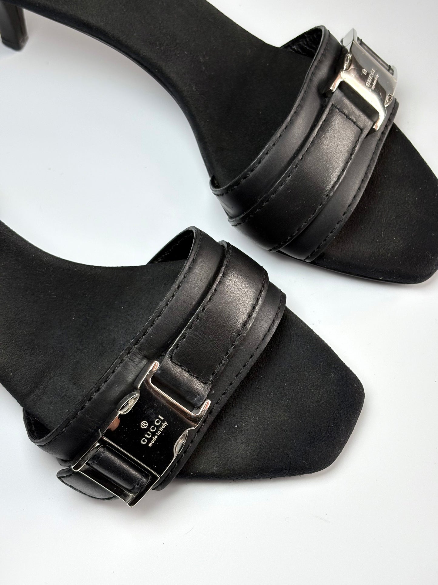 Gucci Buckle Mule