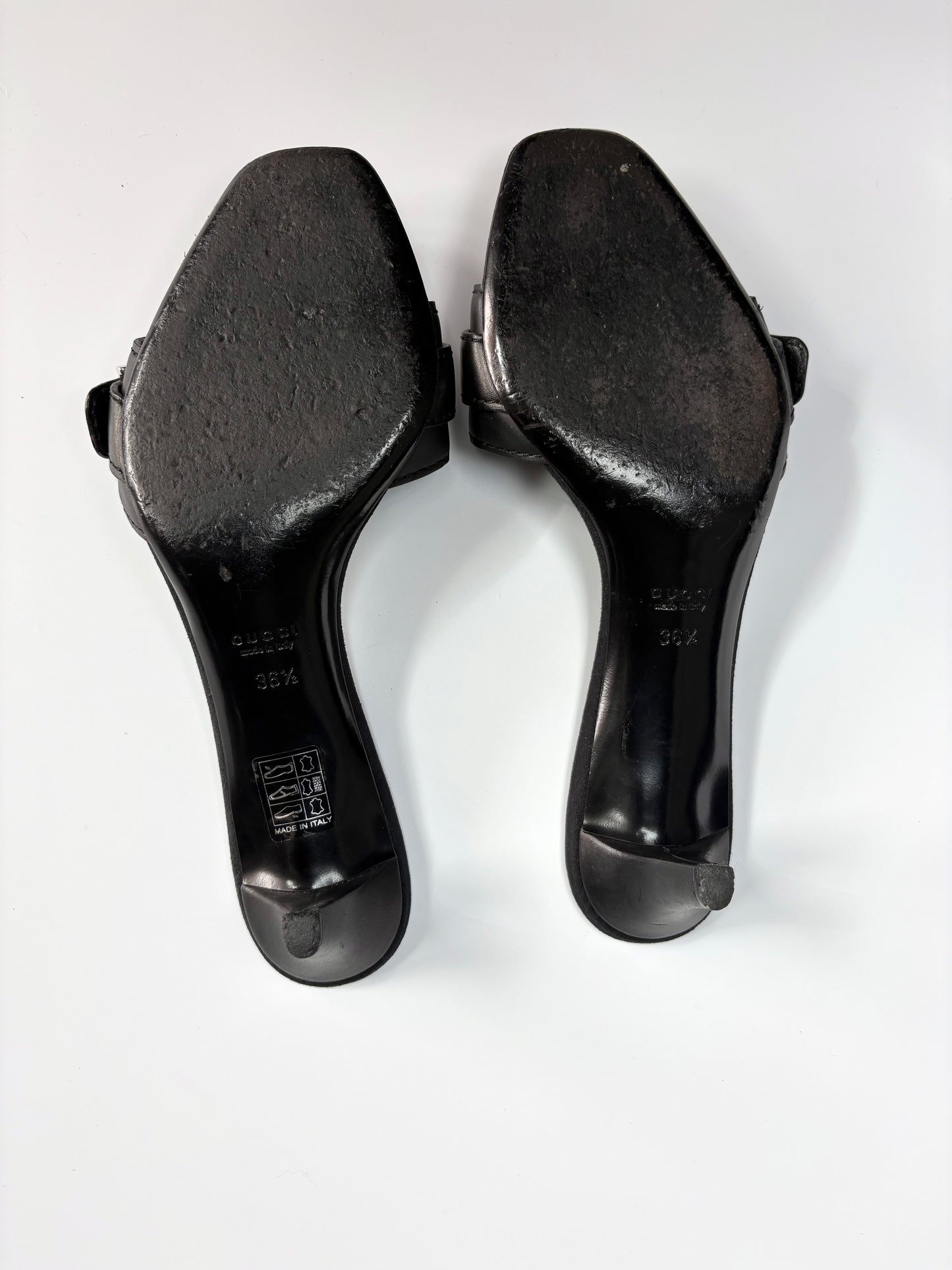 Gucci Buckle Mule
