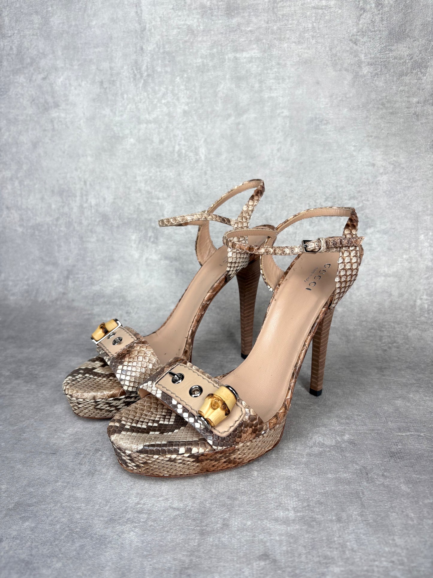 Gucci Bamboo Heels