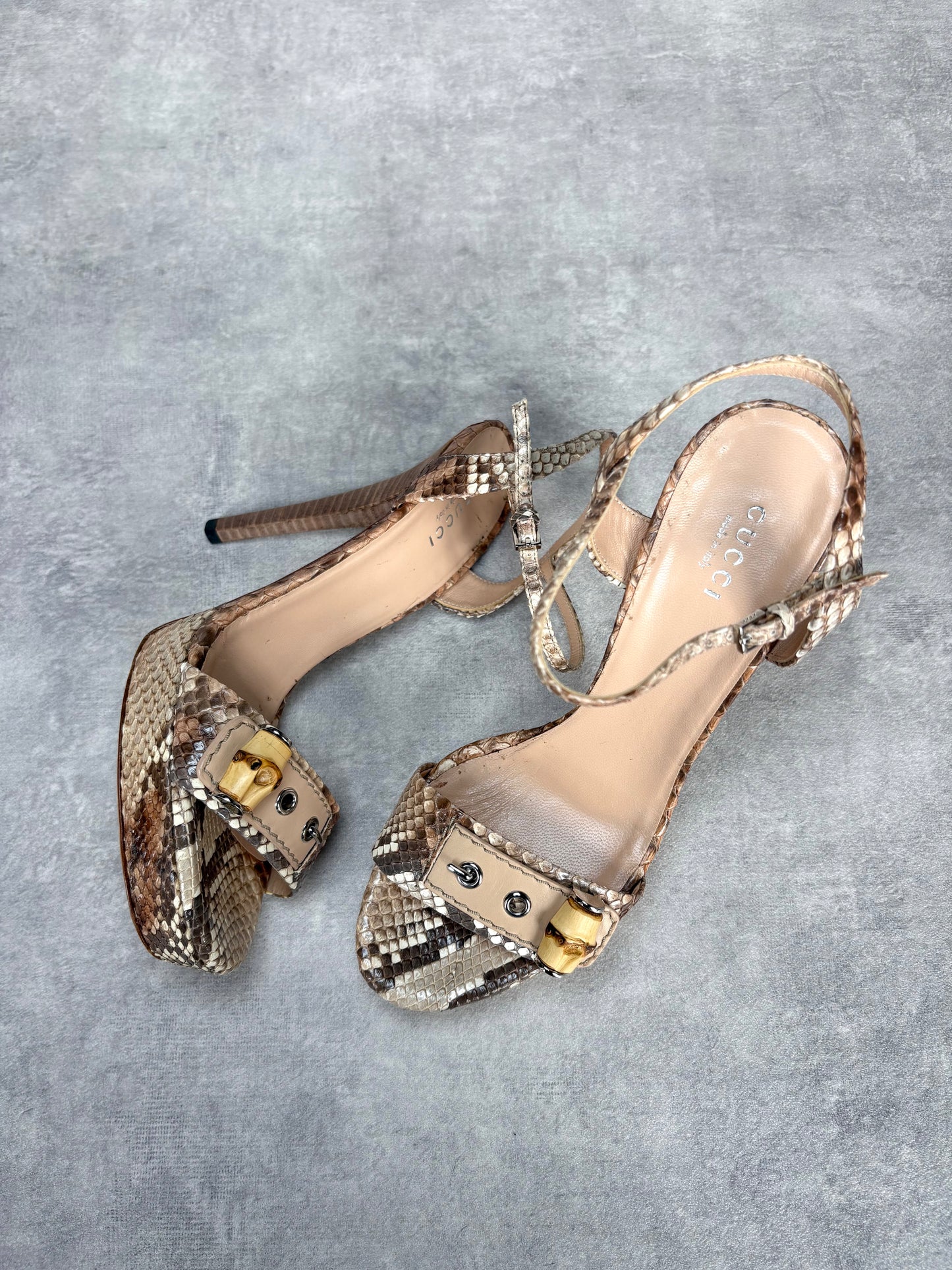 Gucci Bamboo Heels