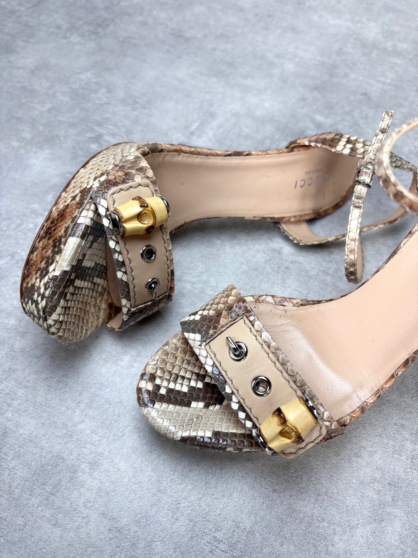 Gucci Bamboo Heels