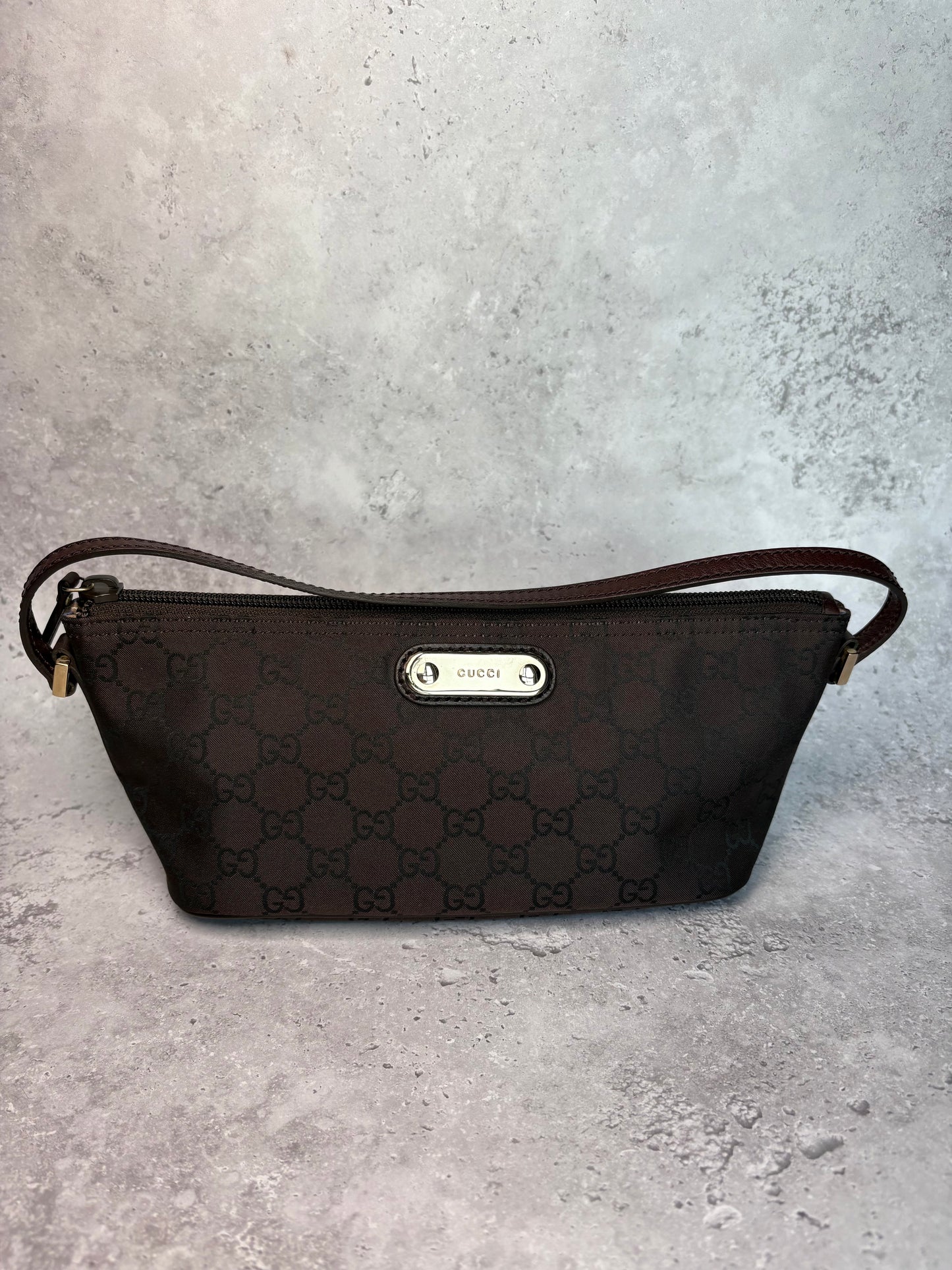 Gucci Brown Pochette Bag