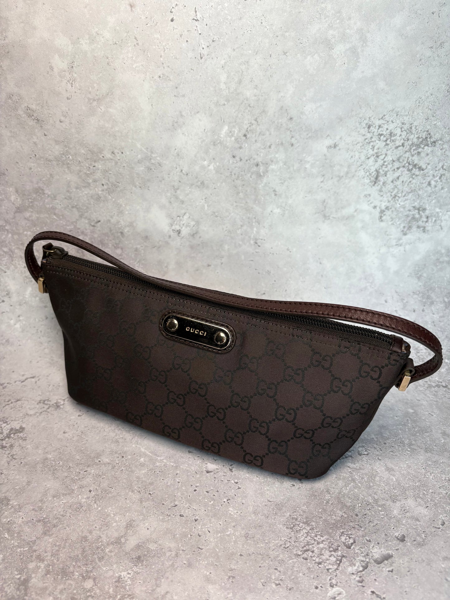 Gucci Brown Pochette Bag