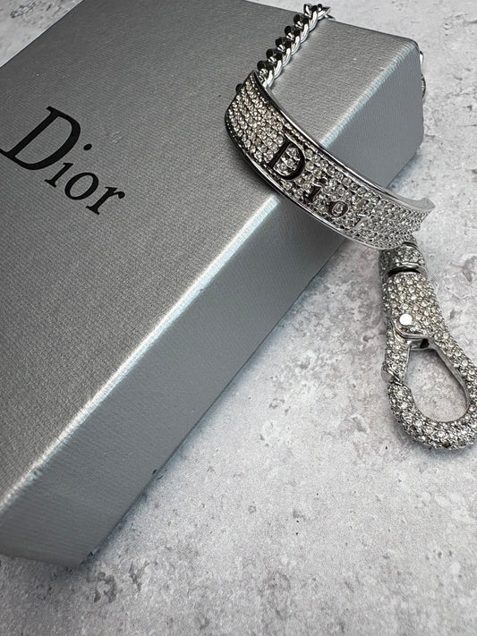 Dior Diamante Clasp Bracelet