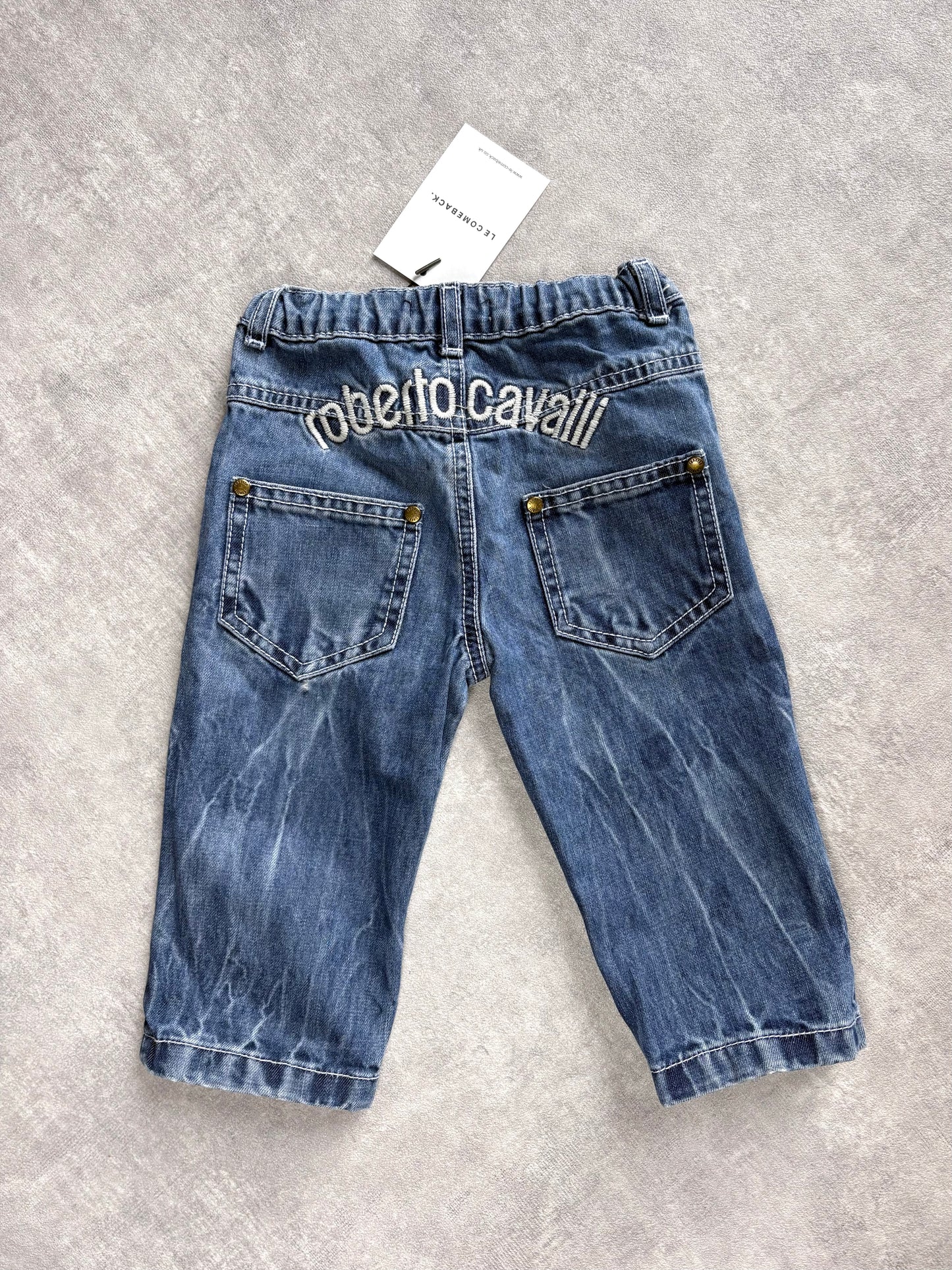 Cavalli Logo Kids Jeans