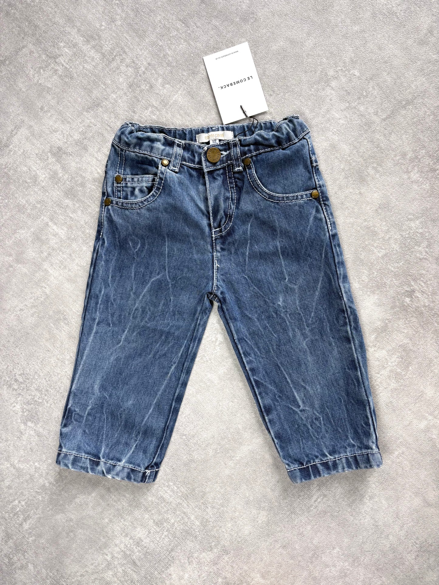 Cavalli Logo Kids Jeans