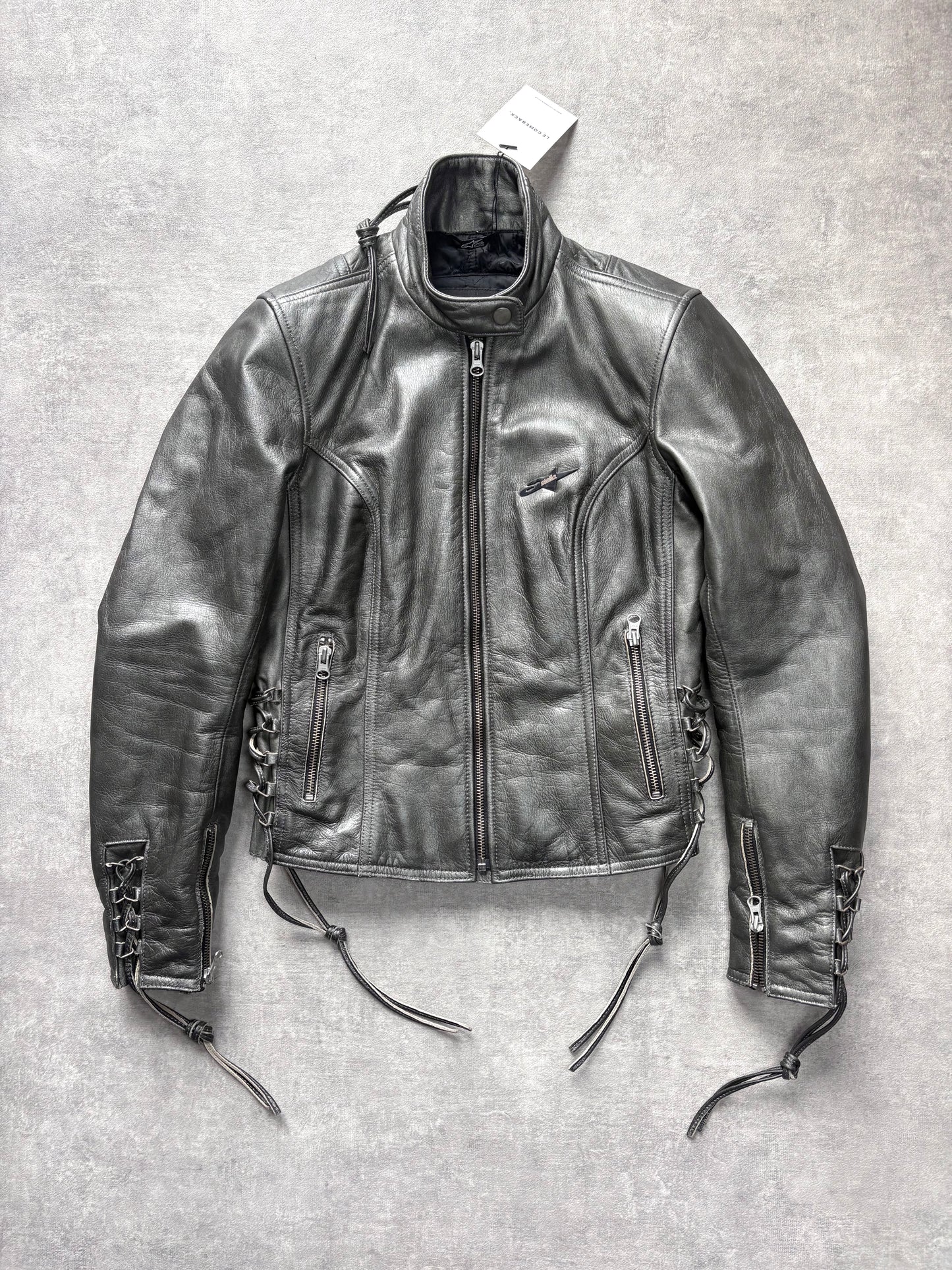 Alpinestars Metallic Leather Jacket