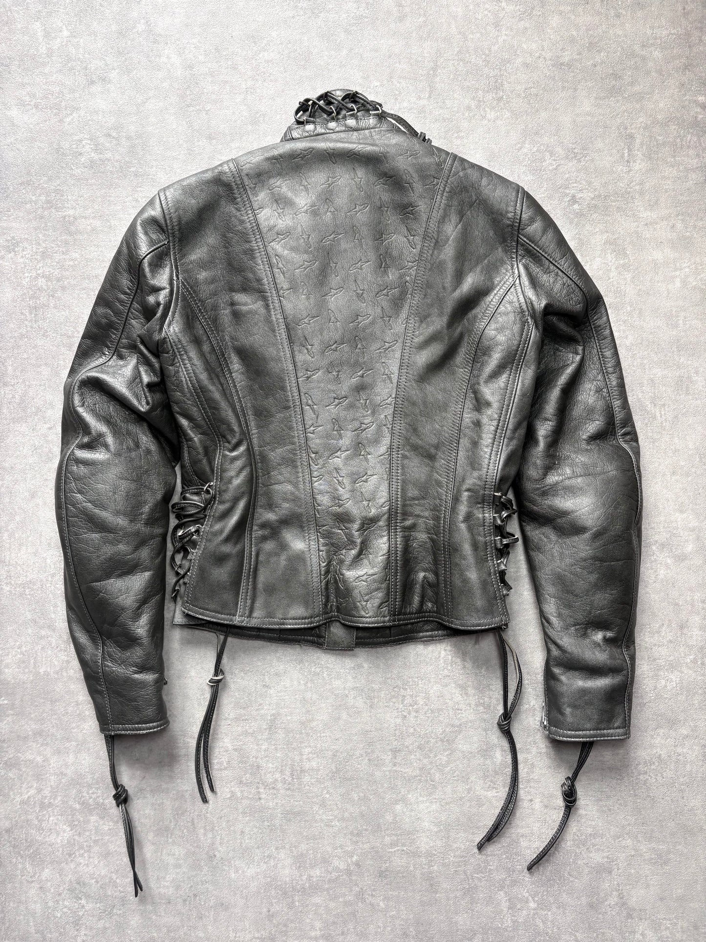 Alpinestars Metallic Leather Jacket