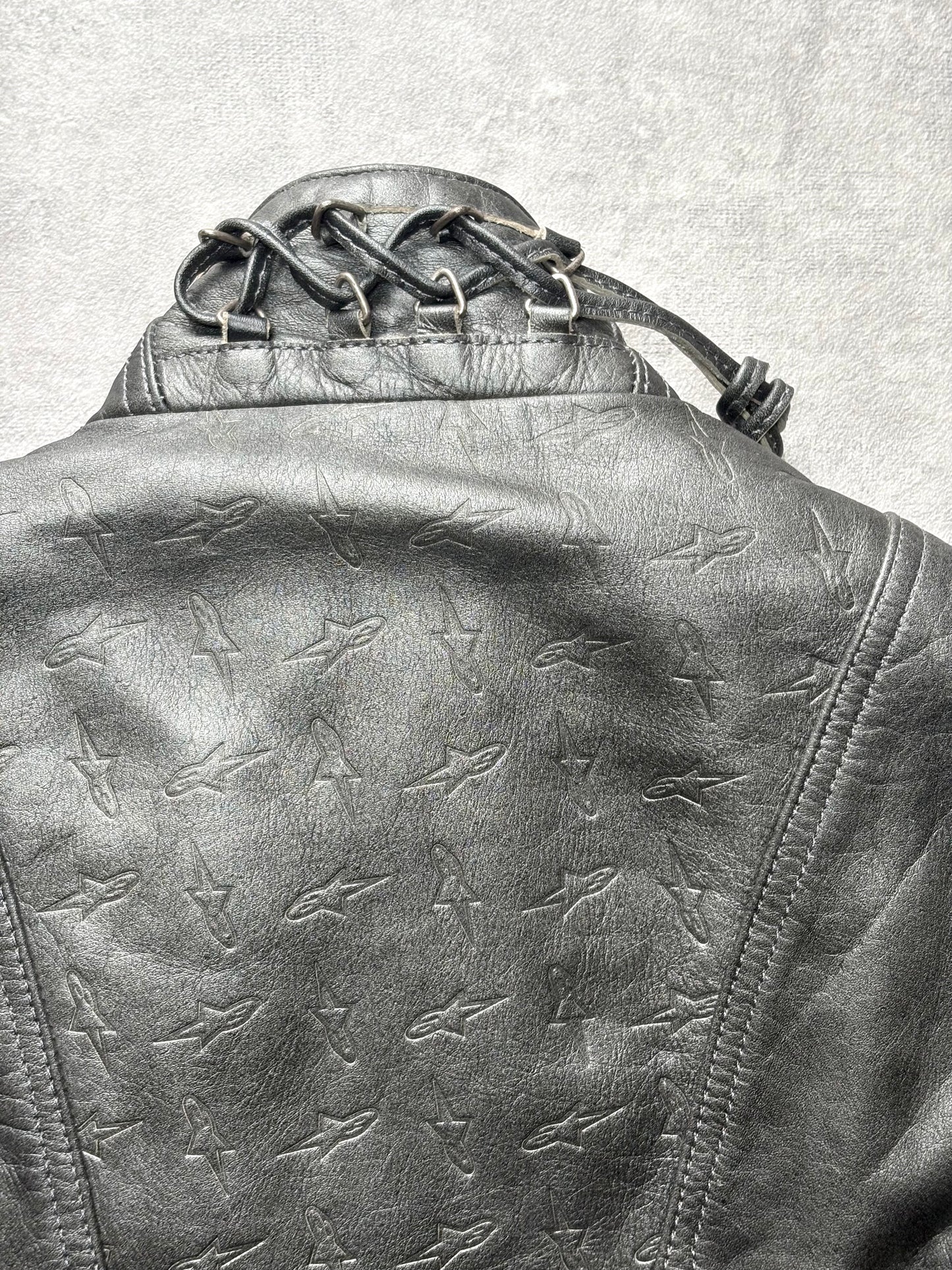Alpinestars Metallic Leather Jacket