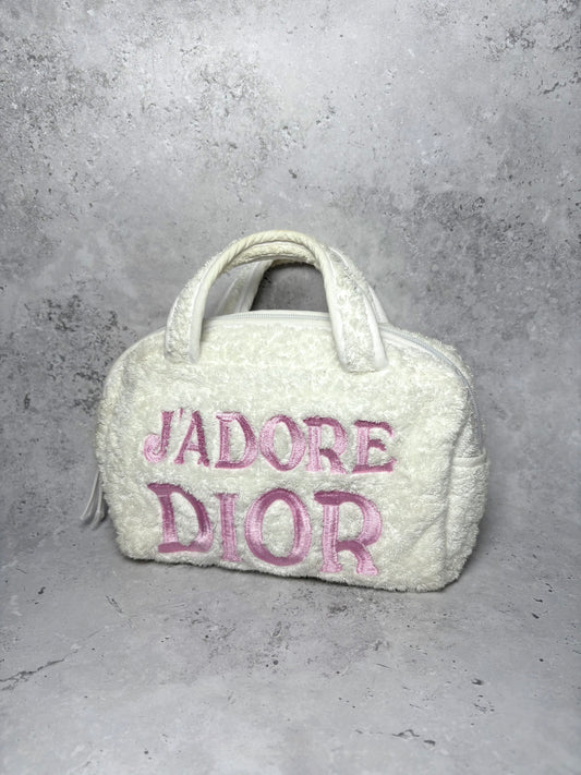 Dior Terry Cloth Bowler Bag