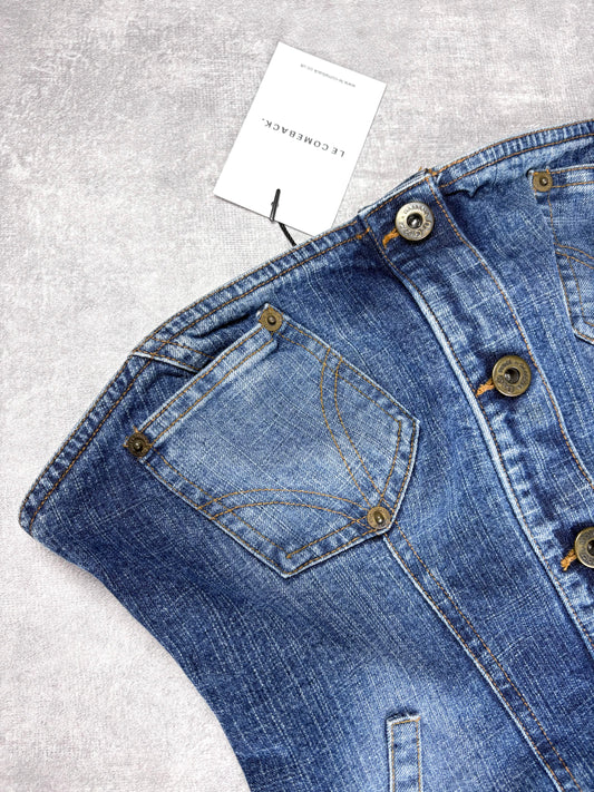 D&G Denim Bustier