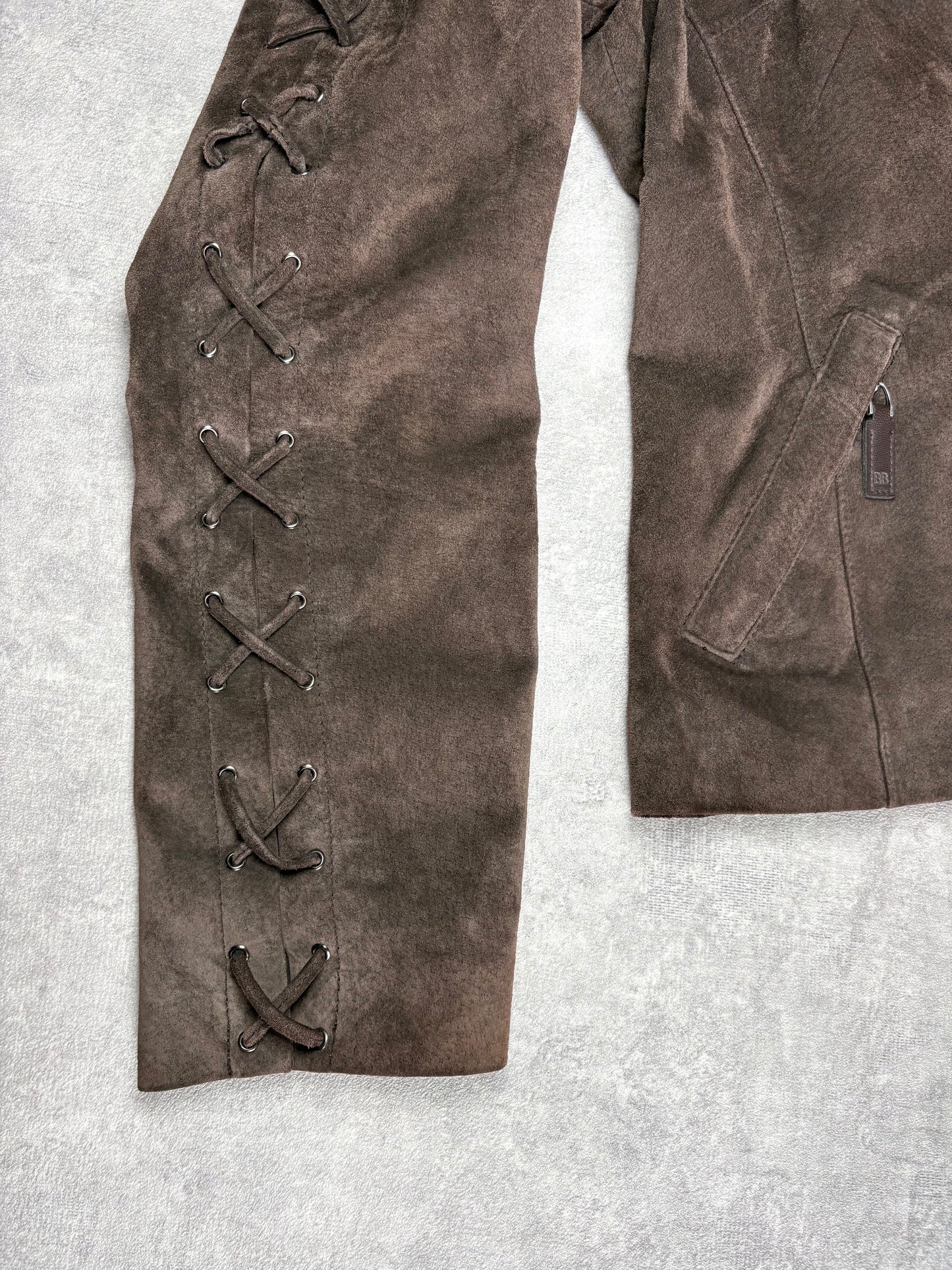 Vintage Brown Suede Jacket