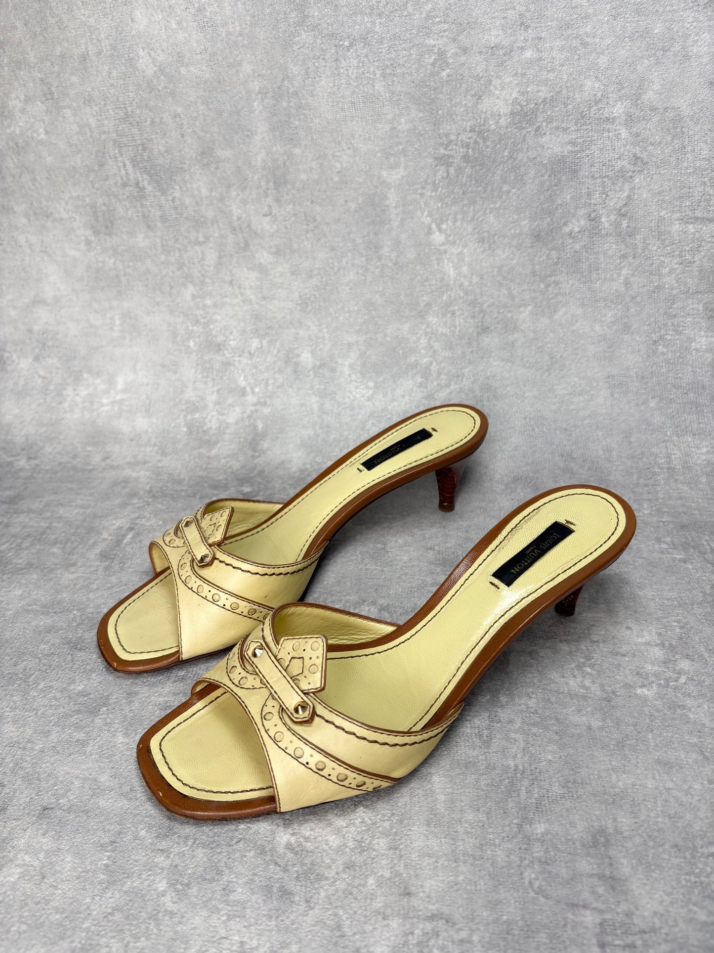 Louis Vuitton Lemon Mules