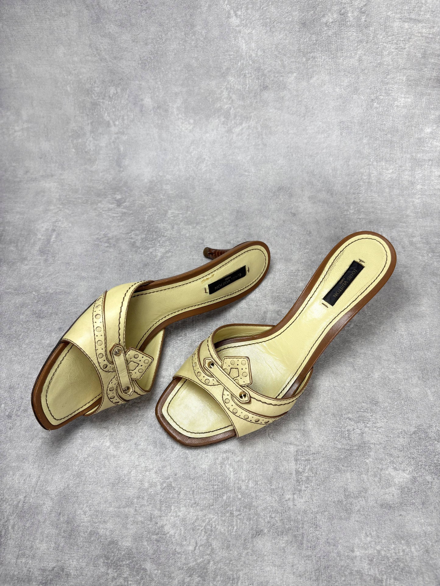 Louis Vuitton Lemon Mules