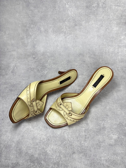 Louis Vuitton Lemon Mules