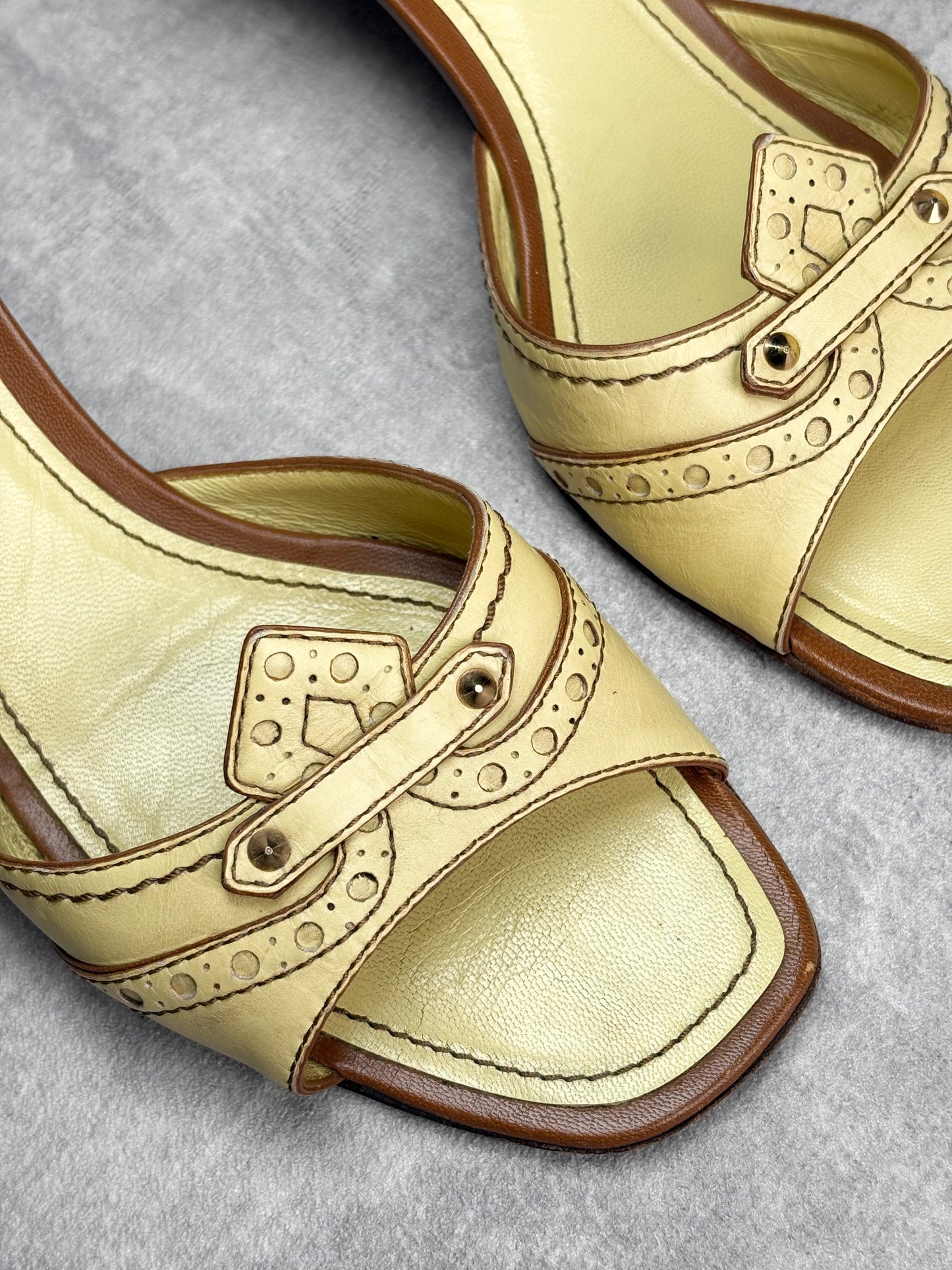 Louis Vuitton Lemon Mules