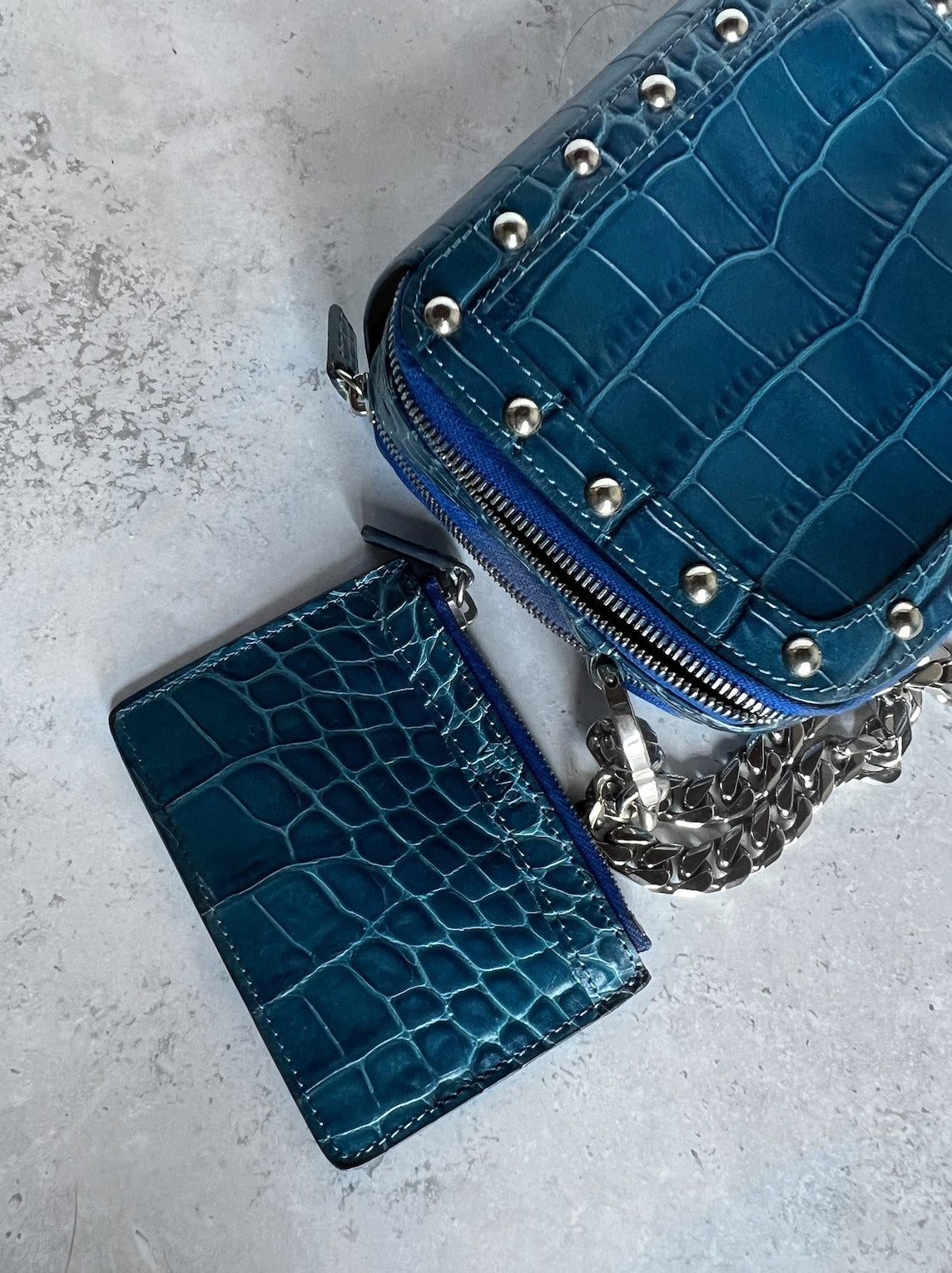 Versace Studded Chain Mini Bag