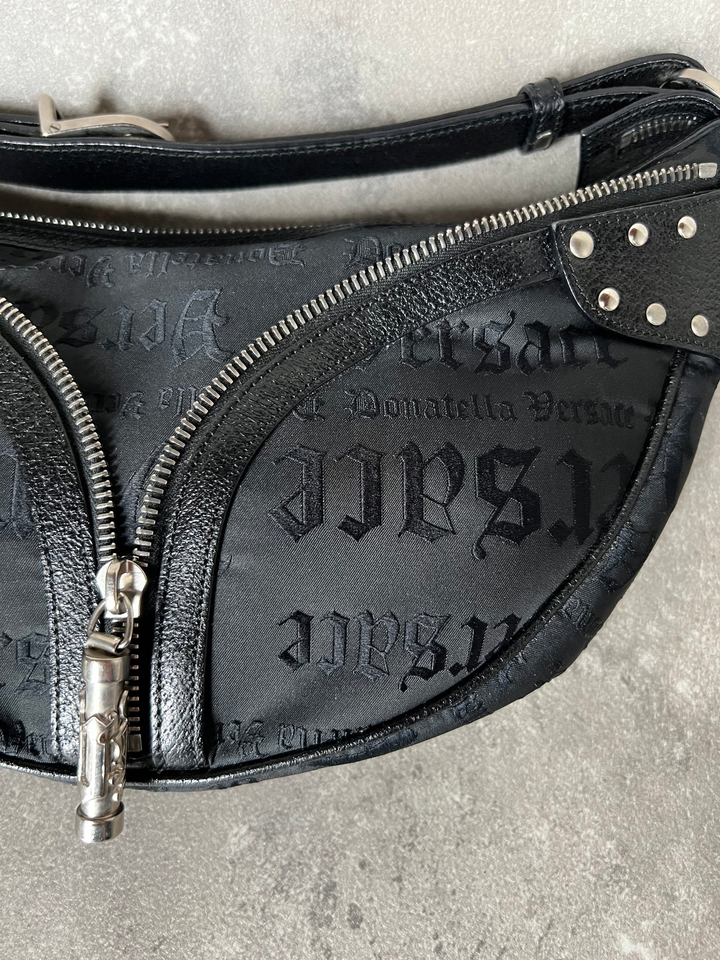 Versace Logo Print Bag