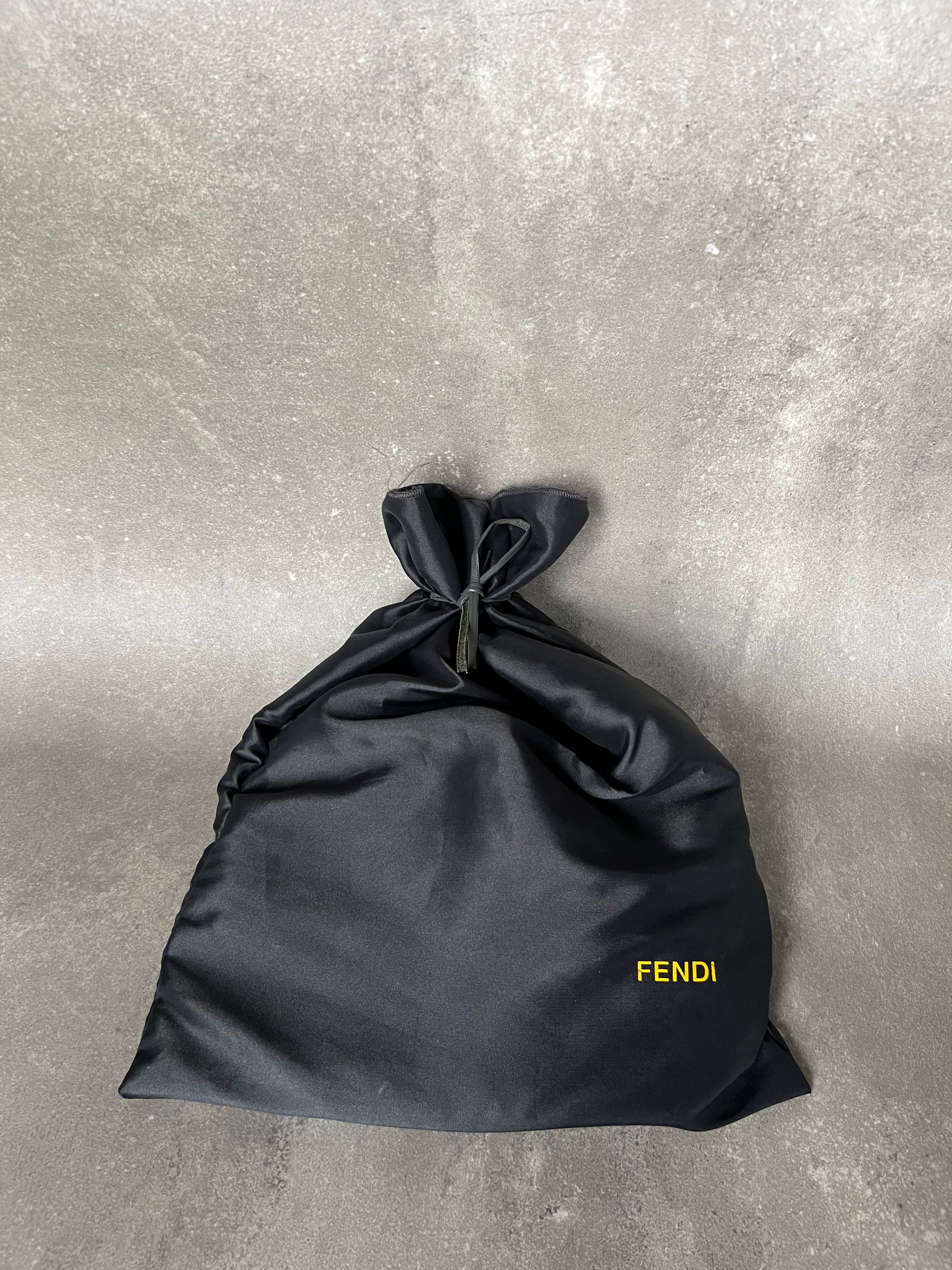 Fendi Zucca Print Denim Bag Le Comeback